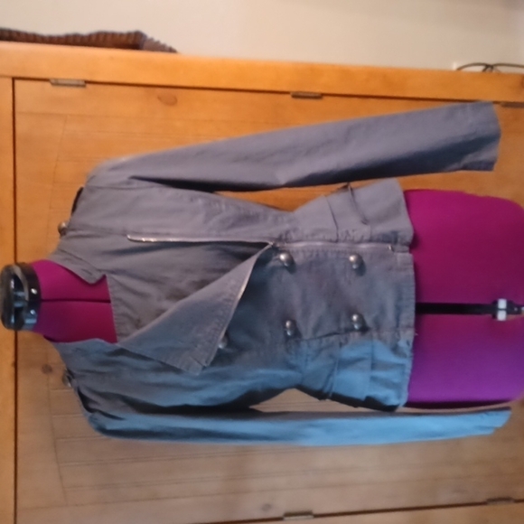 Miley Cyrus Max Azria Lightweight Moto Jacket - Picture 3 of 10